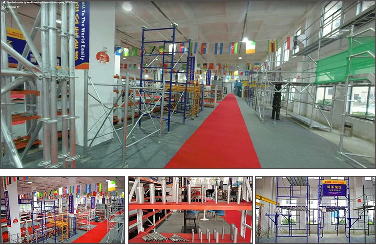 Competitive Hight Quality Durable Heavy Duty Steel Scaffold Kwik Stage Manual